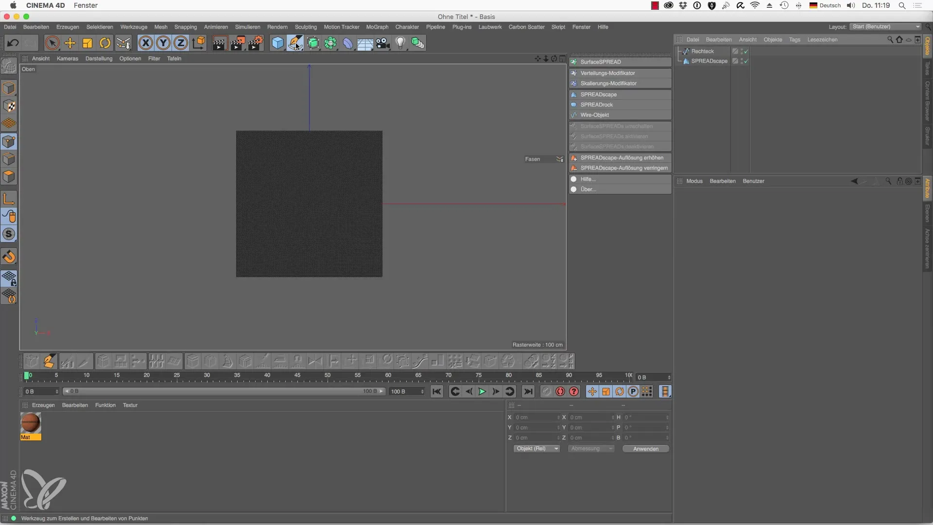 Objet SPREADscape dans Cinema 4D : Créez des paysages impressionnants Objet SPREADscape dans Cinema 4D : Créez des paysages impressionnants