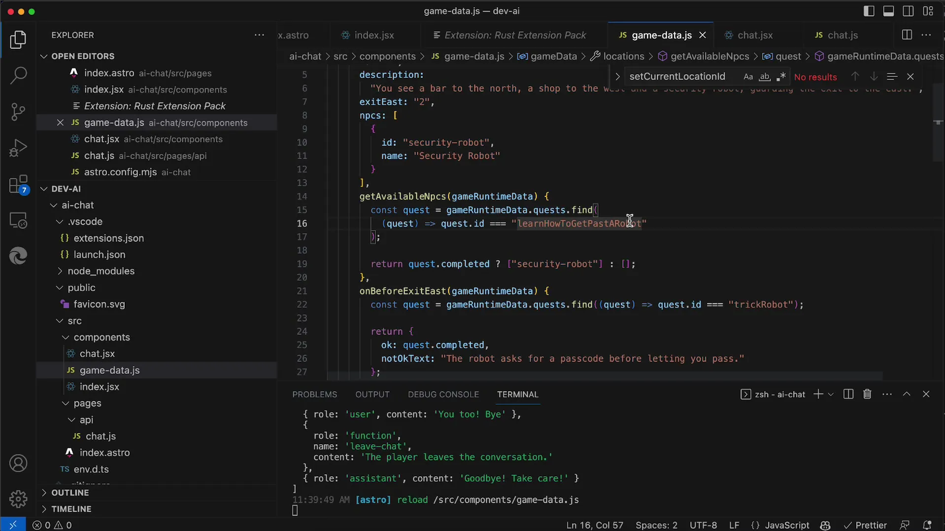 Mengelabui robot keamanan dalam sebuah permainan dengan API OpenAI