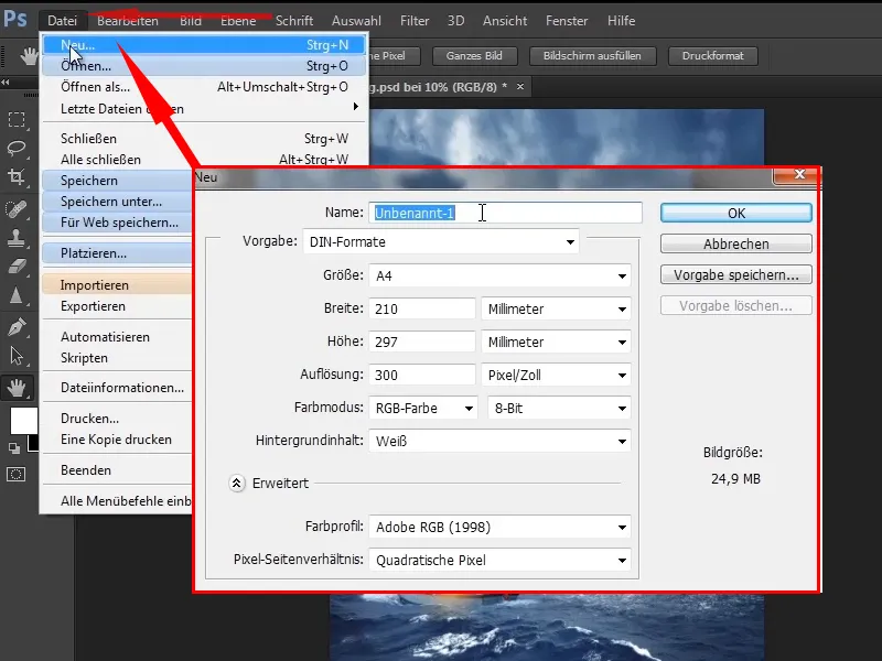 Photoshop-Composing - Havets orakel - Del 01: Introduktion, bildkomposition, målsättning