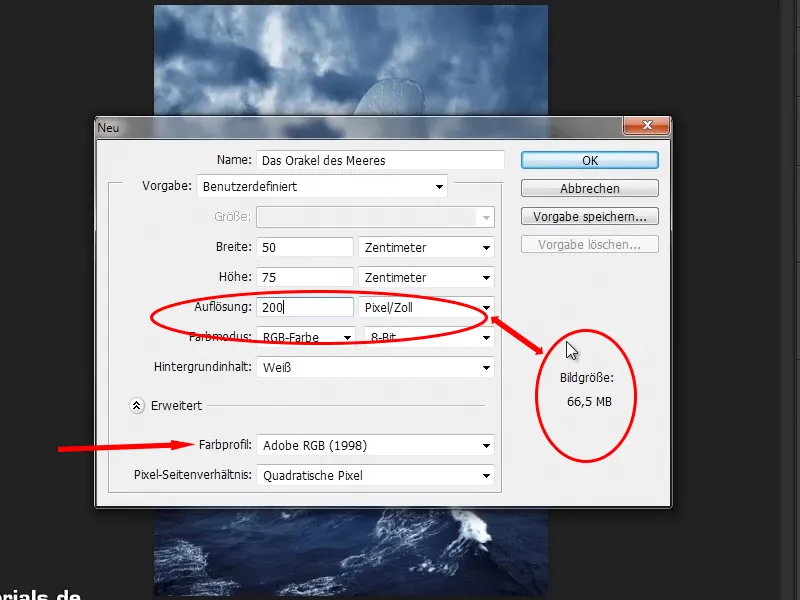 Photoshop-Komponiranje - Orakel morja - Del 01: Uvod, postavitev slike, cilj Photoshop sestavljanje - Orakel morja - Del 01: Uvod, postavitev slike, cilj