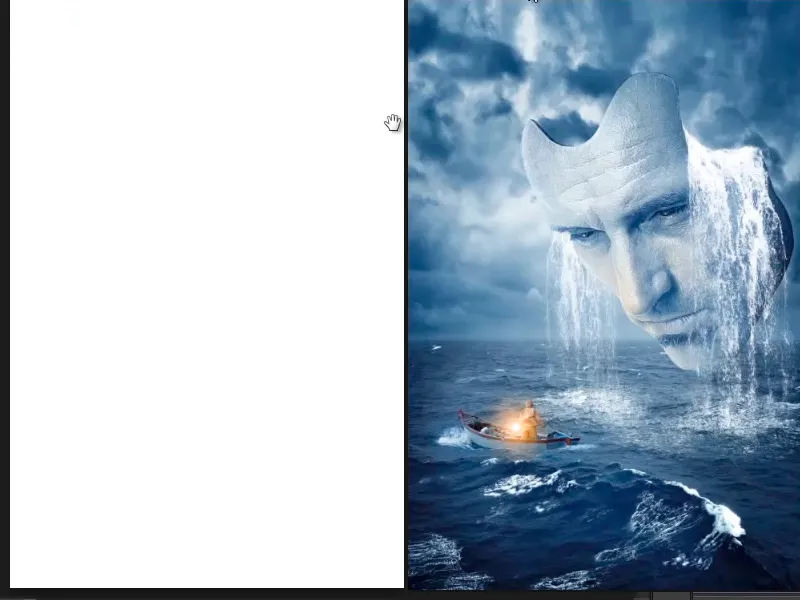 Photoshop-komposition - Havets orakel - Del 01: Introduktion, bilduppbyggnad, målsättning.