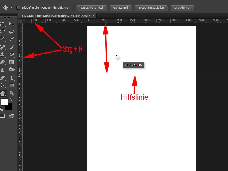 Photoshop-komponering - Havets orakel - Del 01: Introduktion, bildkomposition, målsättning
