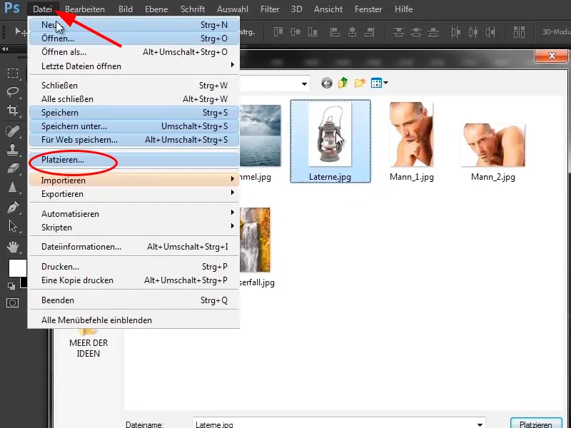 Photoshop-Komponering - Havets orakel - Del 01: Introduktion, bildkomposition, mål
