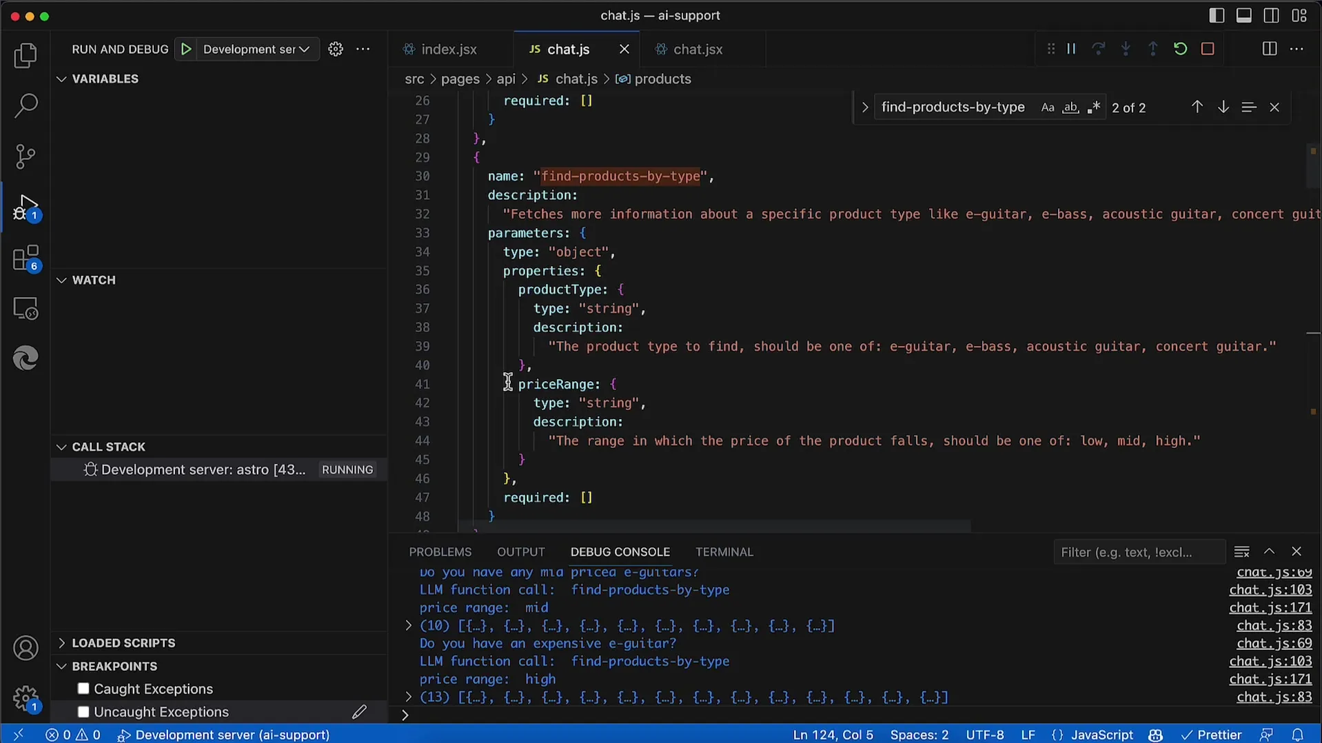 Uitbreiding van de OpenAI API-functies met extra parameters