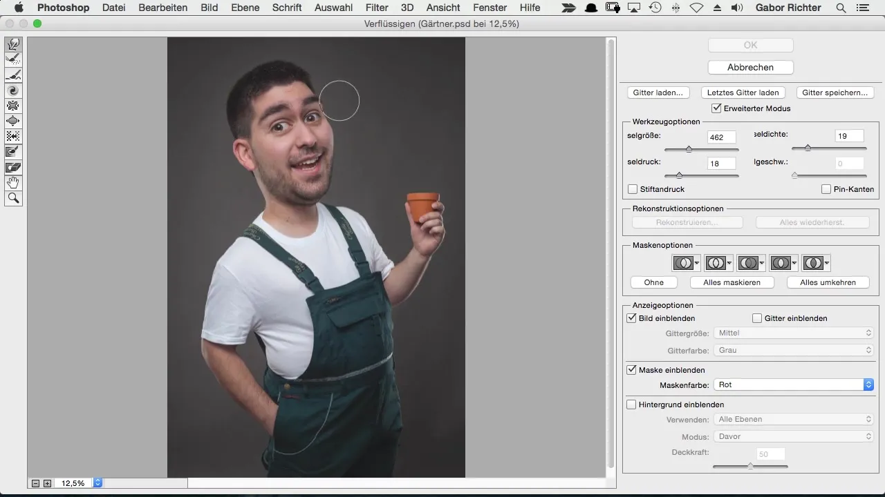 Design af tegneseriefigur i Photoshop – Trin-for-trin væskeeffekt Designing a comic figure in Photoshop – Step-by-step Liquify