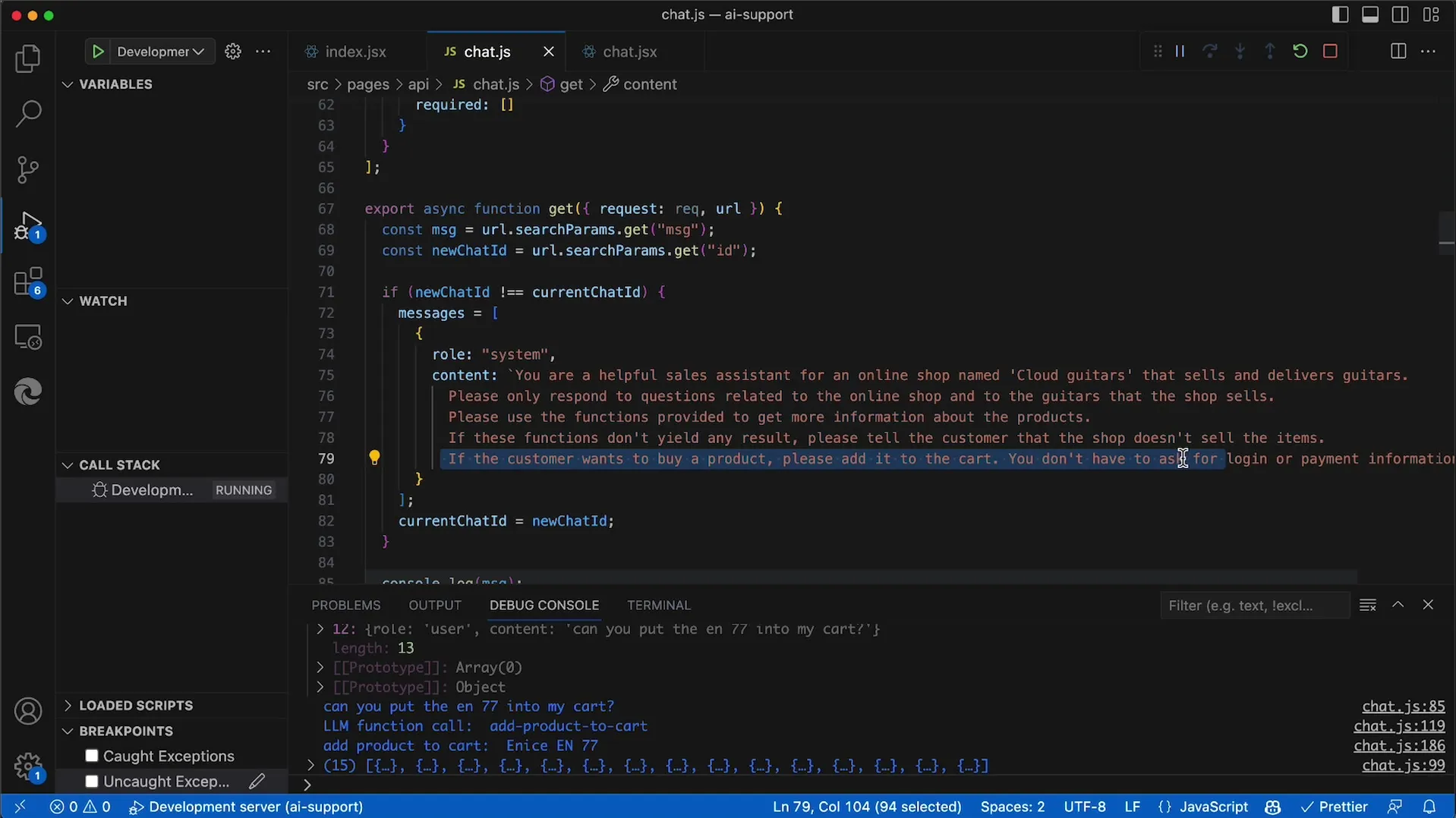 Produkthåndtering med OpenAI: Indkøbskurvsintegrationen let forklaret