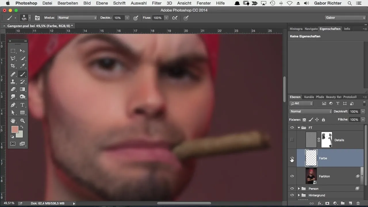 Perfektionere hudtoner med frekvensseparation i Photoshop Forfining hudtoner med frekvensseparation i Photoshop