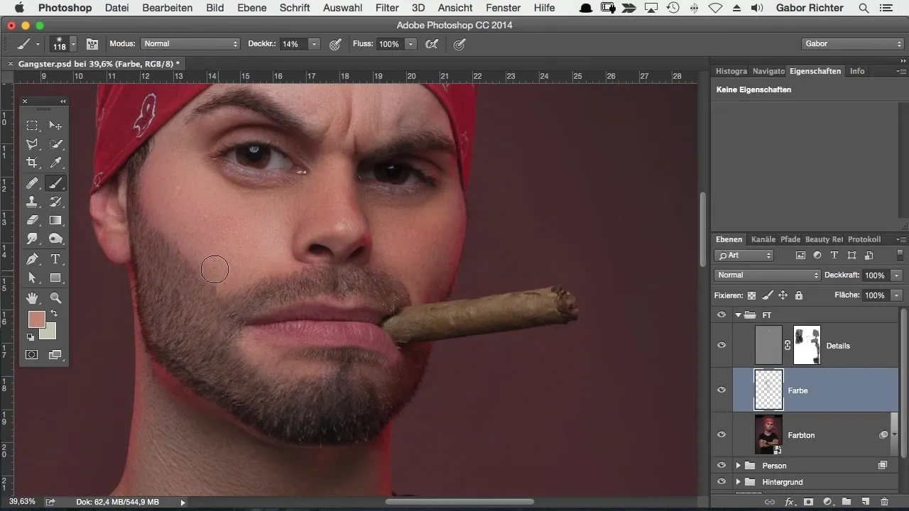Forfine hudtoner med frekvensseparation i Photoshop Forfine hudtoner med frekvensadskillelse i Photoshop
