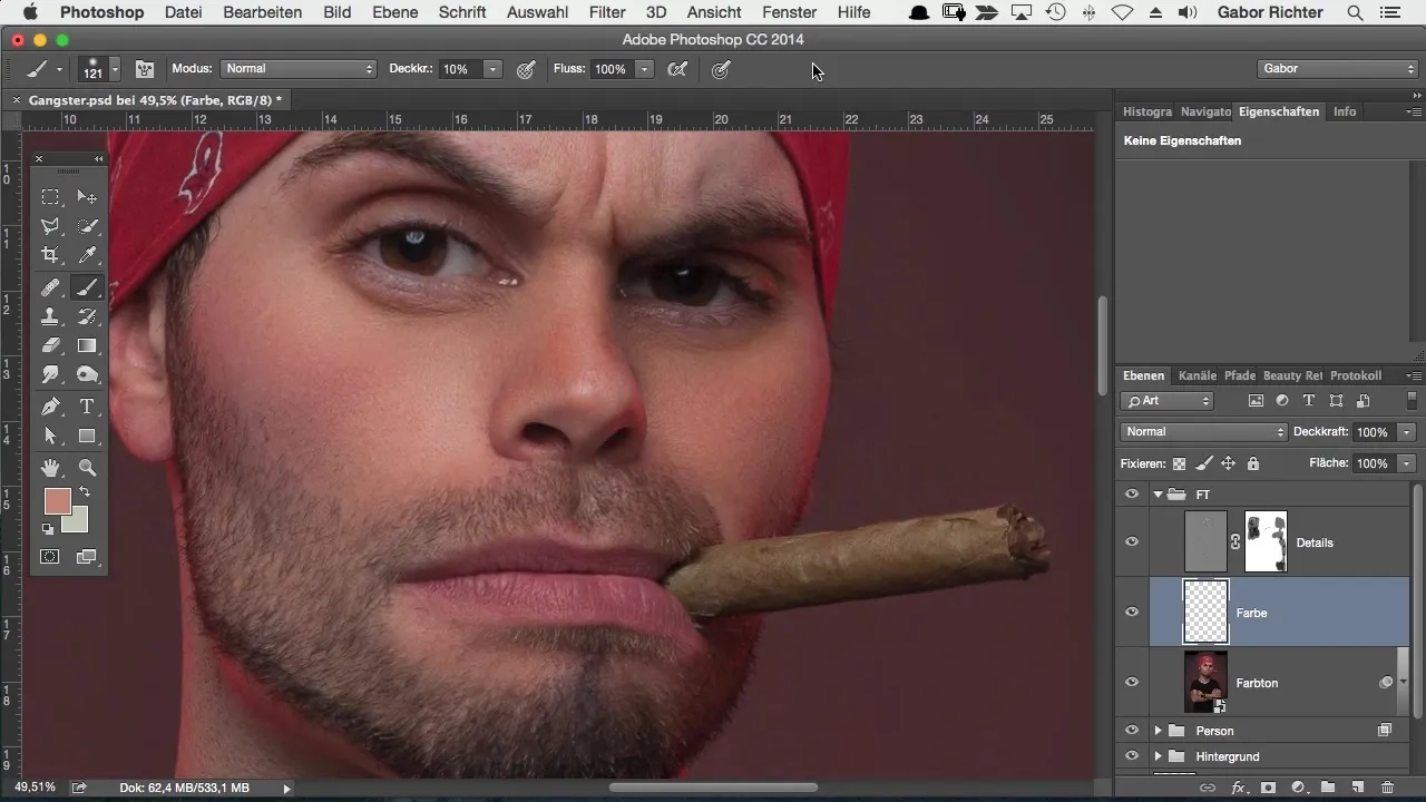 Perfektionere hudtoner med frekvensseparation i Photoshop Forfining hudtoner med frekvensseparation i Photoshop