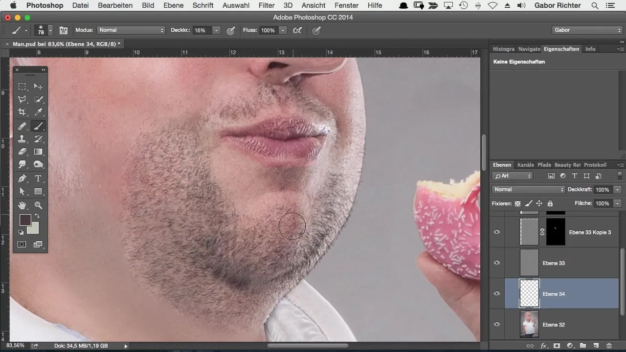 Bart effektiv udfyldning i Photoshop Bart effektiv udfyldning i Photoshop