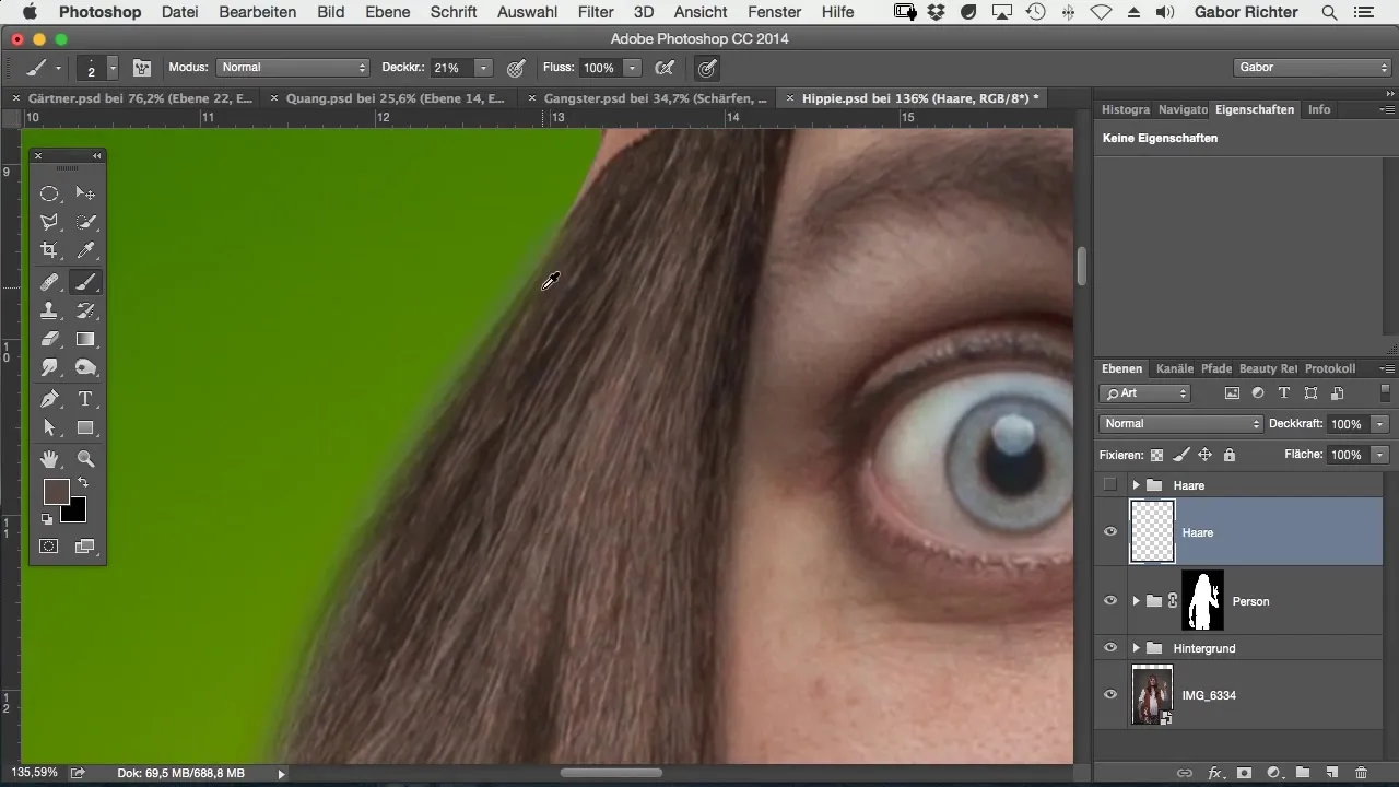 Comic-hår maling: Tips til Photoshop Comic-hår tegning: Tips til Photoshop