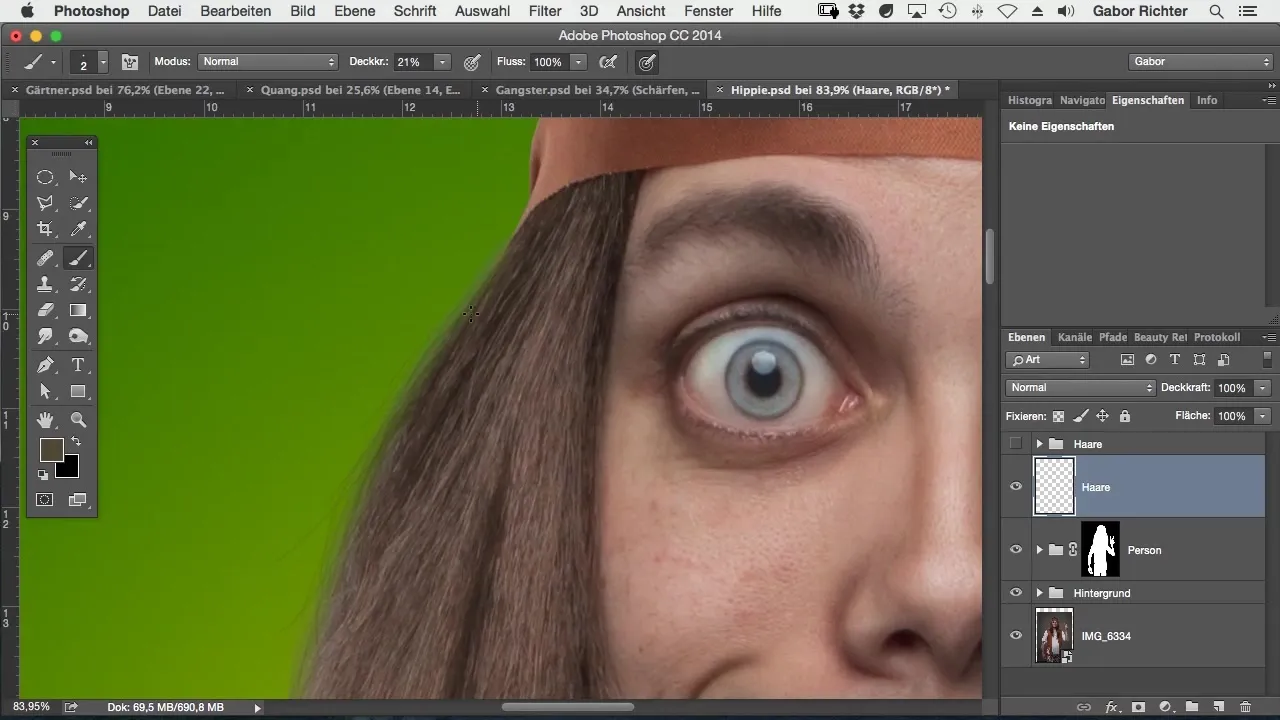 Comic-hår maling: Tips til Photoshop Comic-hår tegning: Tips til Photoshop