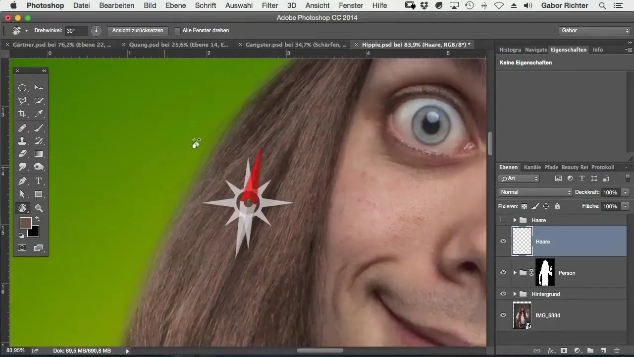 Comic-hår tegning: Tips til Photoshop Comic-hår maling: Tips til Photoshop
