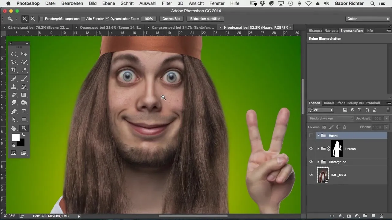 Comic-hår tegning: Tips til Photoshop Comic-hår maling: Tips til Photoshop
