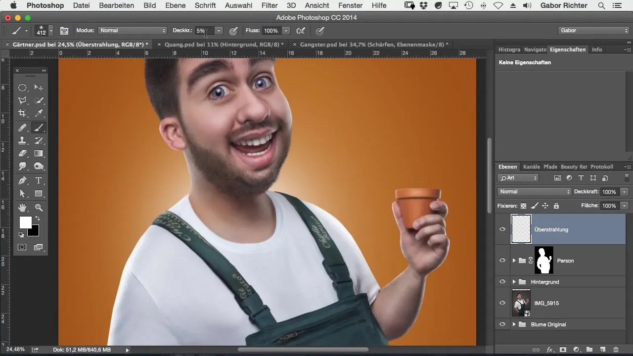 Tips til overstrahlung i comic-stil for Photoshop Tip til overstråling i comic-stil til Photoshop
