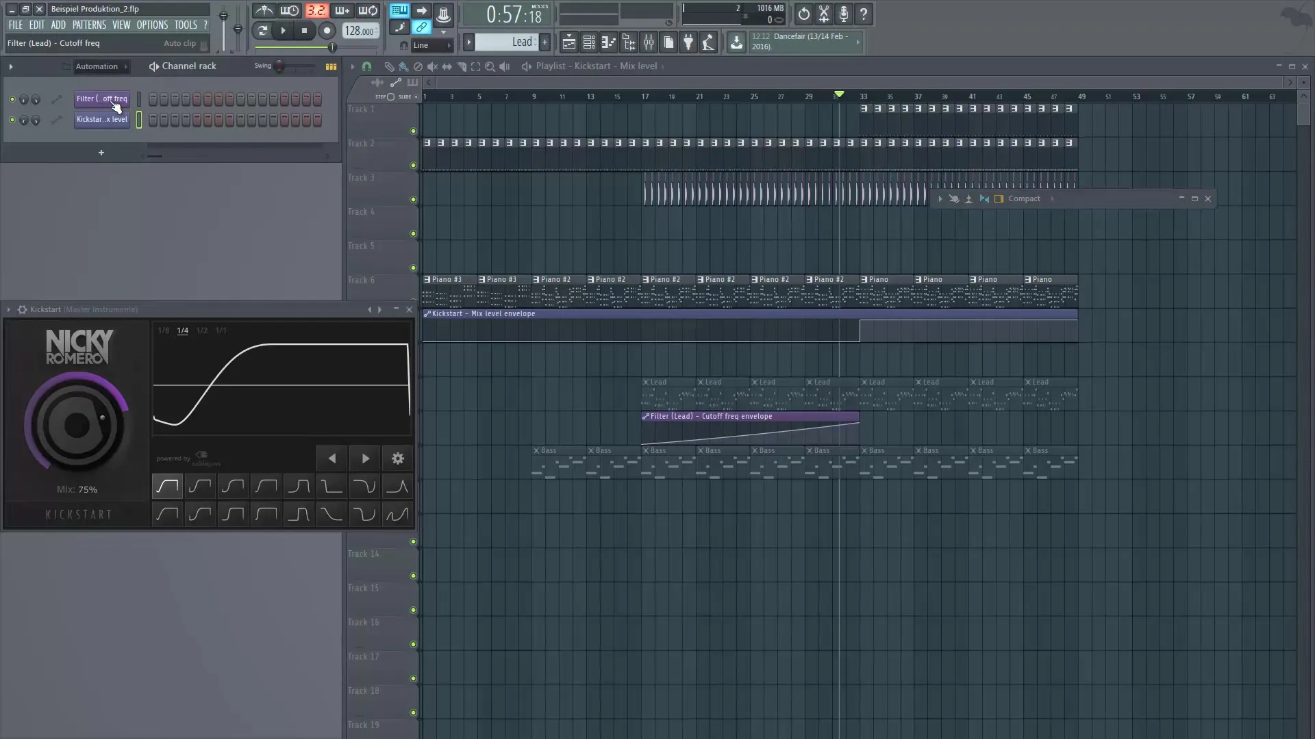 Penggunaan Efektif Klip Otomasi di FL Studio Penggunaan Efektif Klip Otomasi di FL Studio