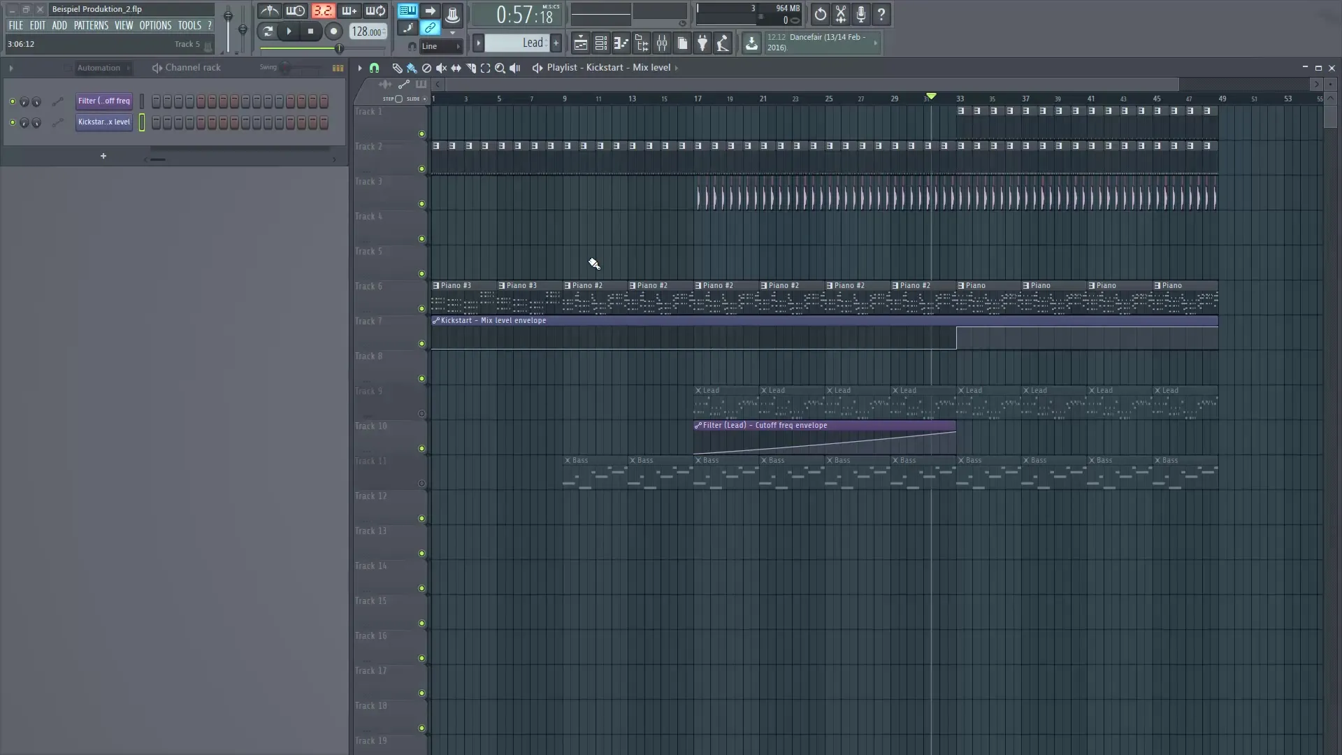 Penggunaan Efektif Klip Otomasi di FL Studio Penggunaan efektif Klip Otomasi di FL Studio