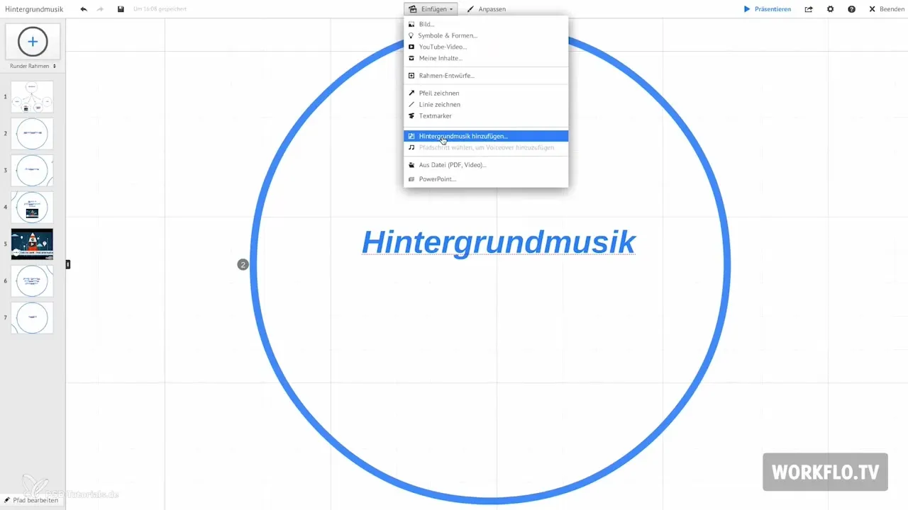 Prezi muziek invoegen - Achtergrondmuziek en geluidseffecten Prezi Muziek invoegen – Achtergrondmuziek en geluidseffecten