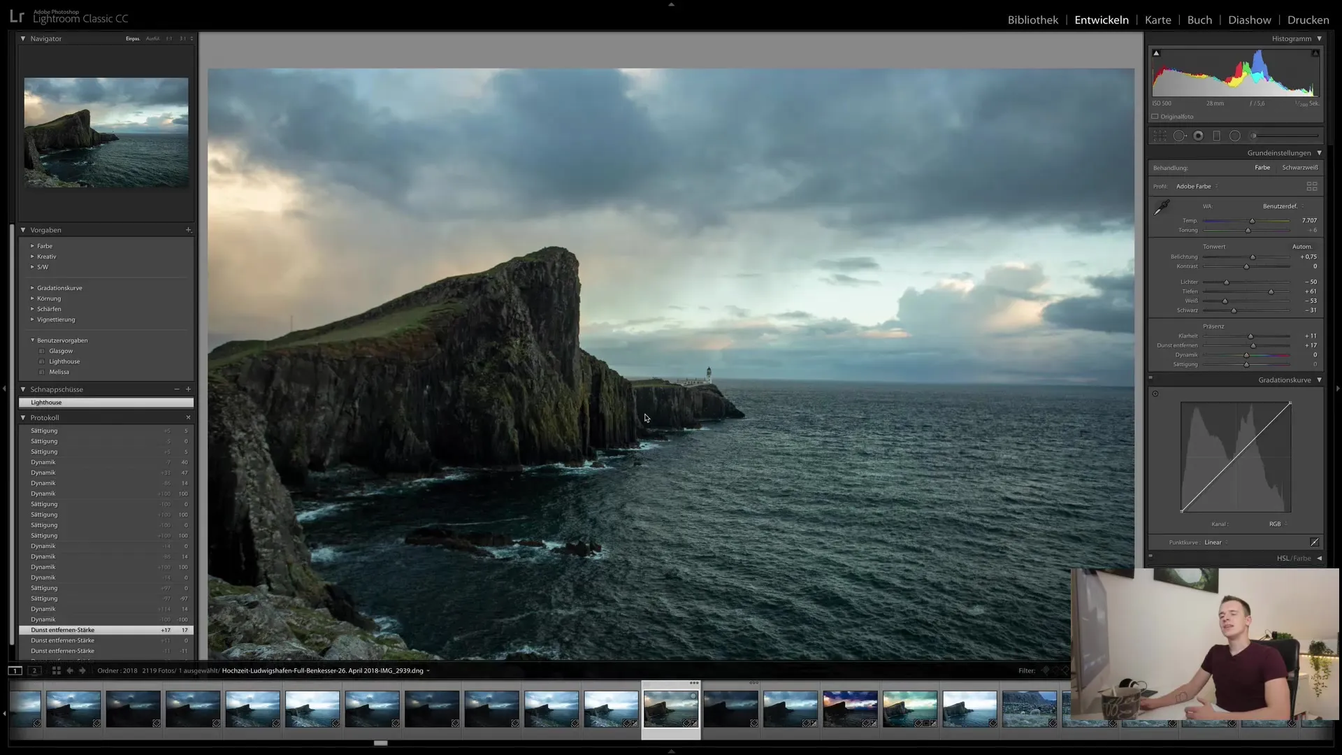 Lightroom Classic CC: Protokol, anlık görüntü ve ön ayarlar kapsamlı bir şekilde açıklandı