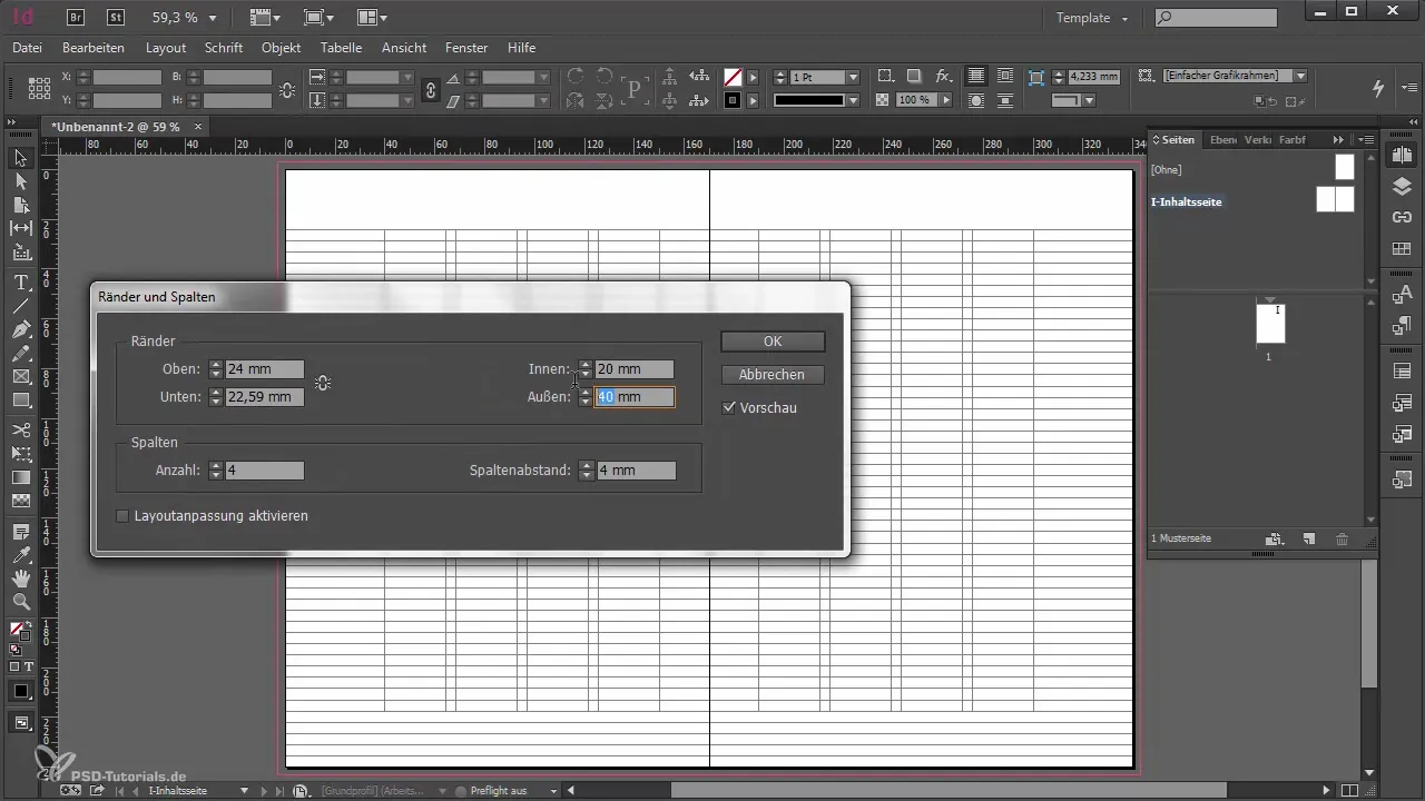 Musterseiten und Raster für effiziente Layouts in InDesign