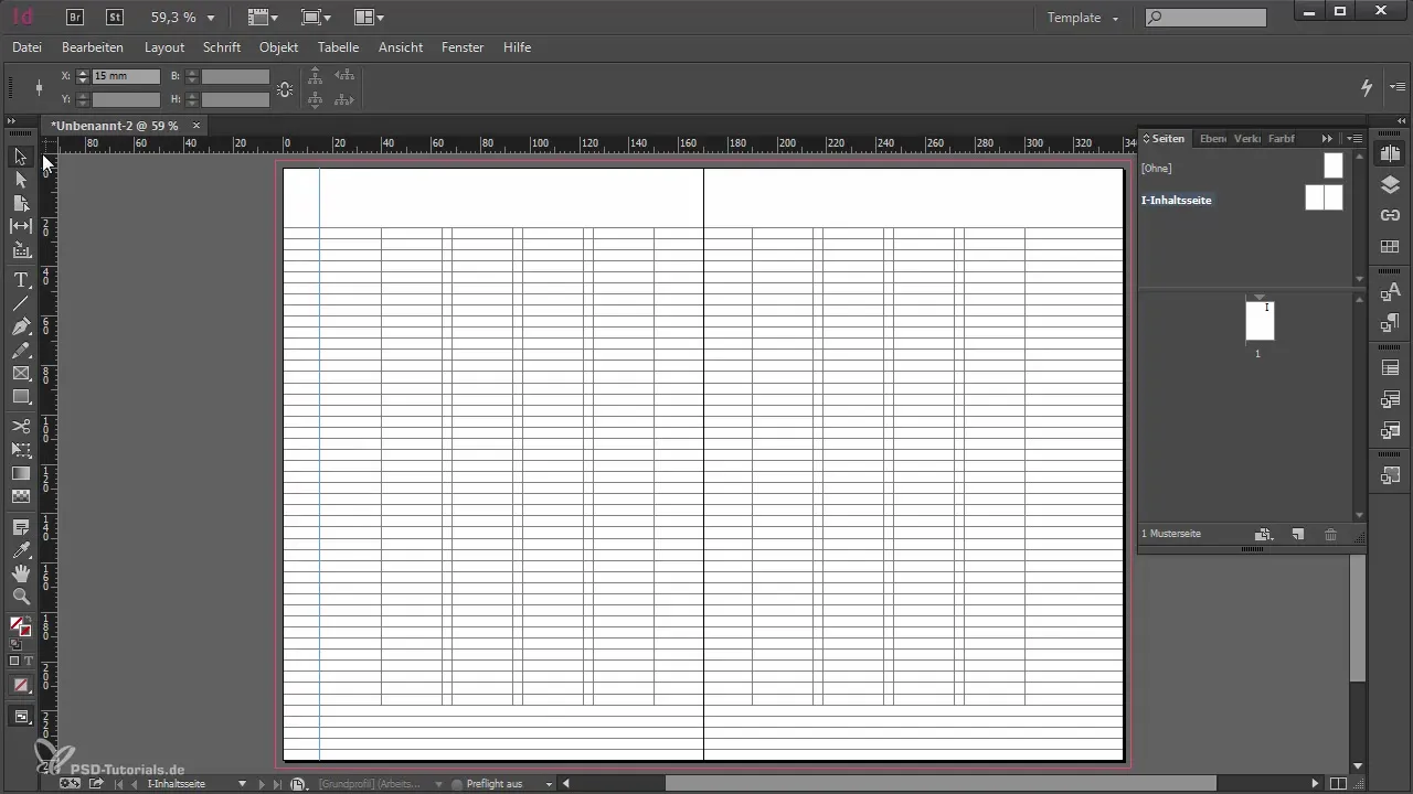 Musterseiten und Raster für effiziente Layouts in InDesign