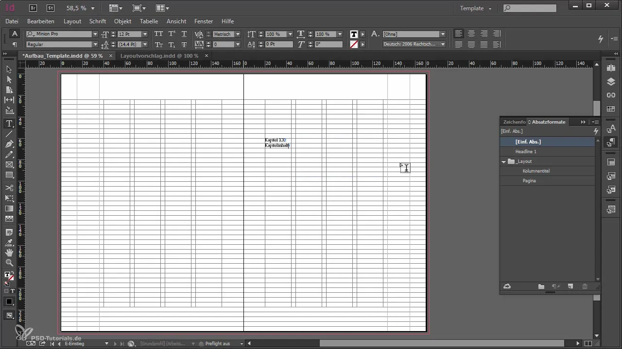 Erstelle eine weitere Musterseite in Adobe InDesign Erstelle eine weitere Musterseite in Adobe InDesign