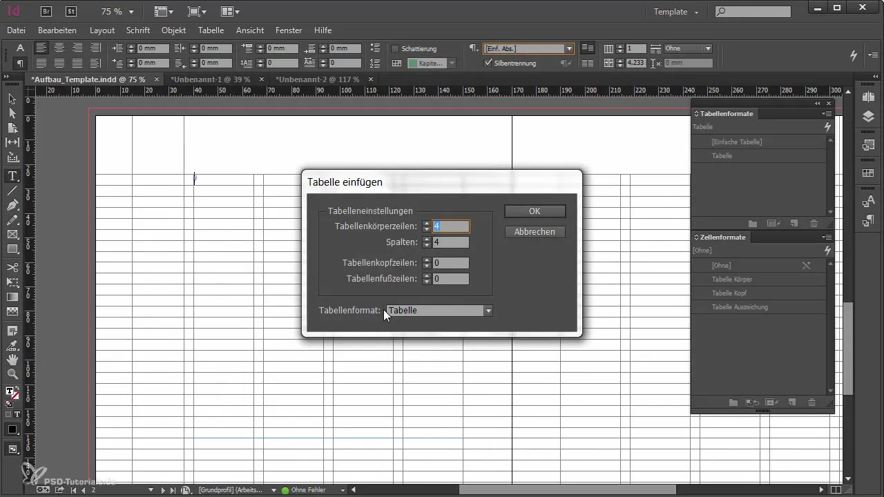 Effiziente Tabellenformate in Adobe InDesign erstellen