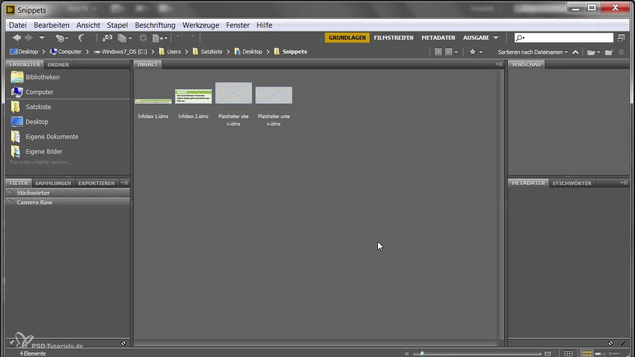 Bibliotheken und Snippets in Adobe InDesign optimal nutzen Bibliotheken und Snippets in Adobe InDesign optimal nutzen