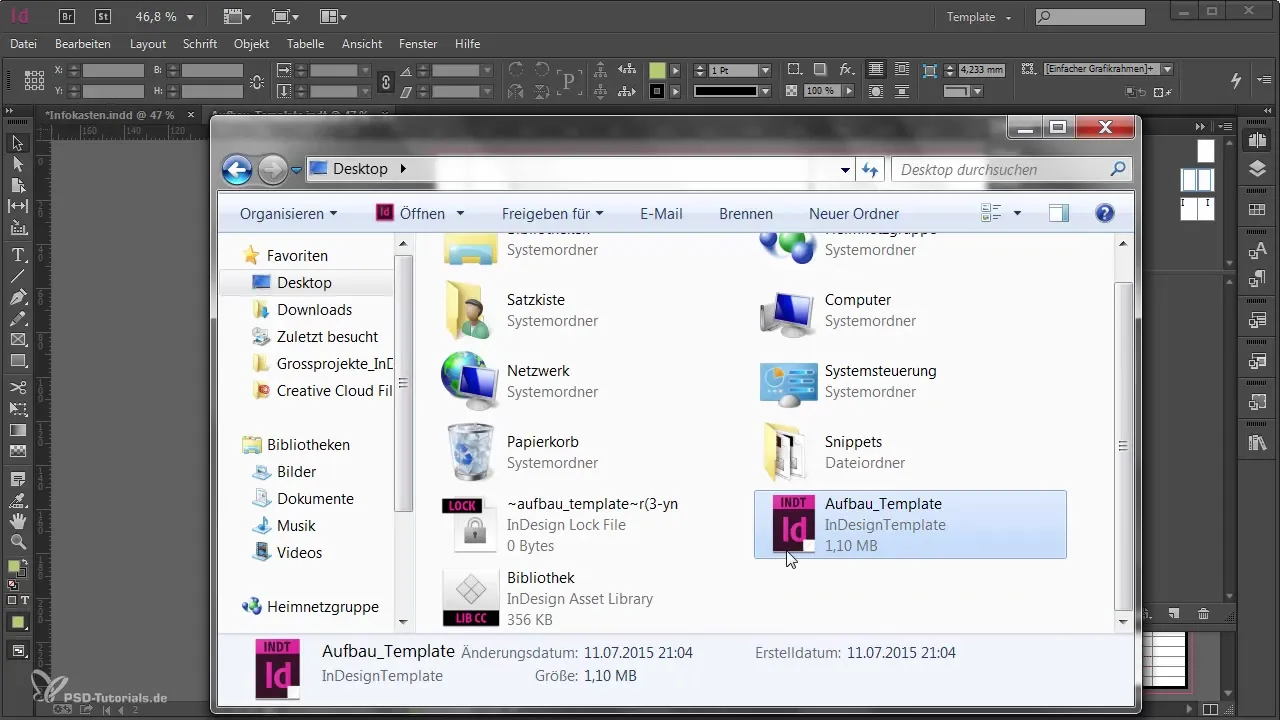 Vorlage in Adobe InDesign optimal erstellen und speichern Vorlage in Adobe InDesign optimal erstellen und speichern