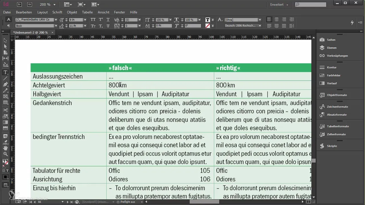 Typografie-Optimierung in Adobe InDesign