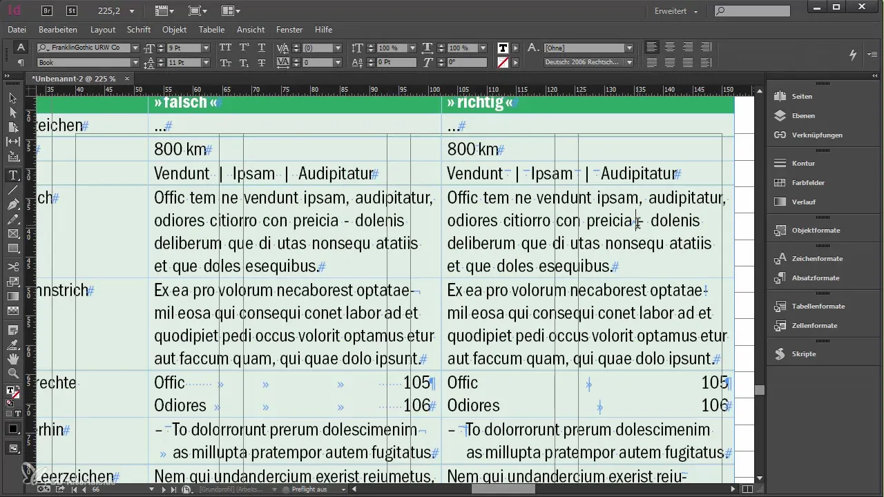 Typografie-Optimierung in Adobe InDesign