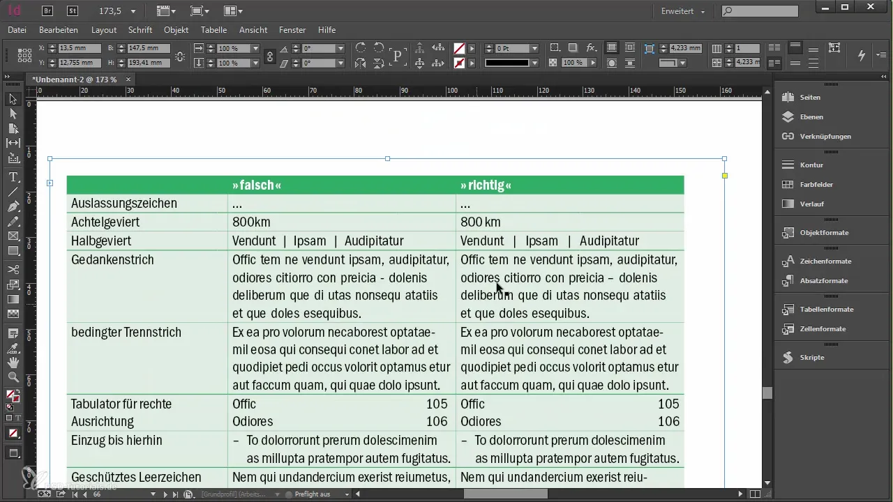 Typografie-Optimierung in Adobe InDesign