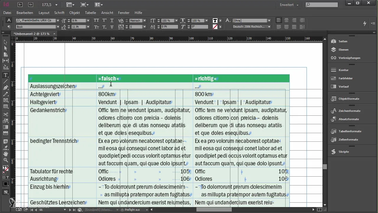 Typografie-Optimierung in Adobe InDesign