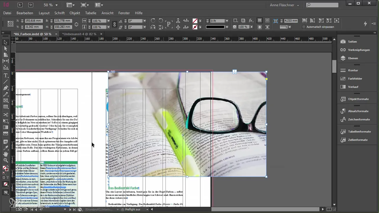 Verankerte Objekte effizient nutzen in Adobe InDesign