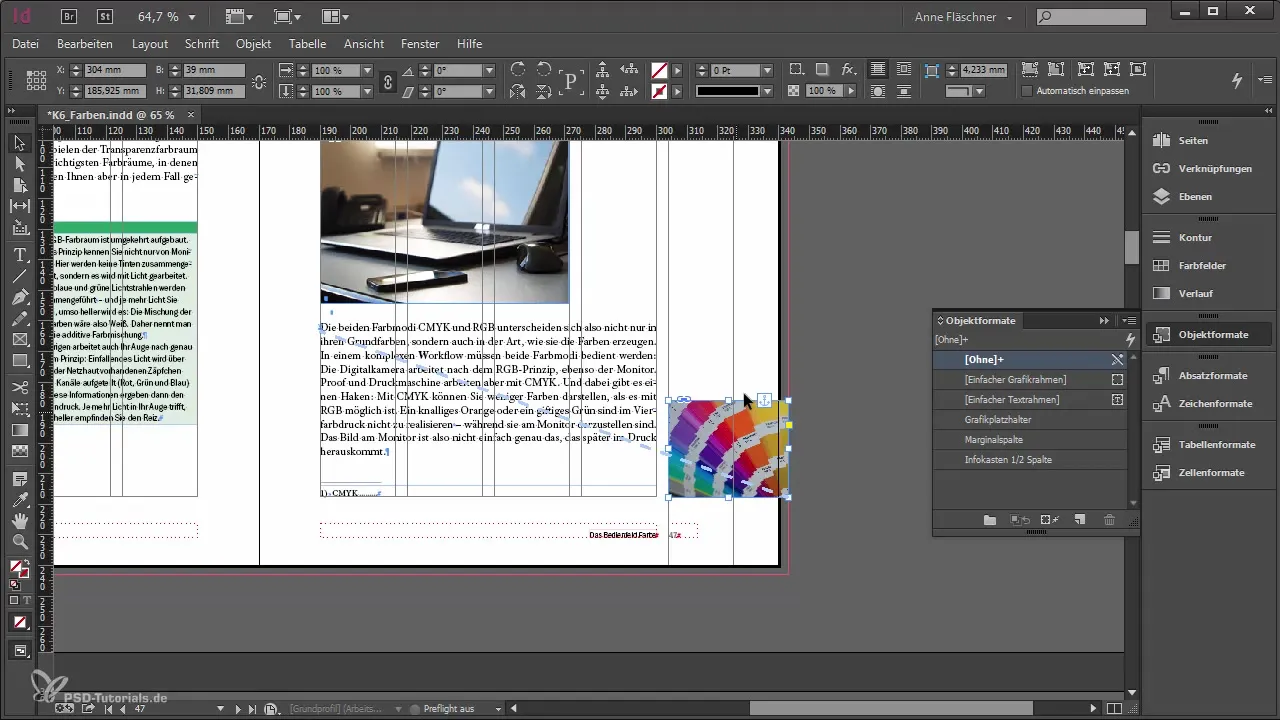 Verankerte Objekte effizient nutzen in Adobe InDesign
