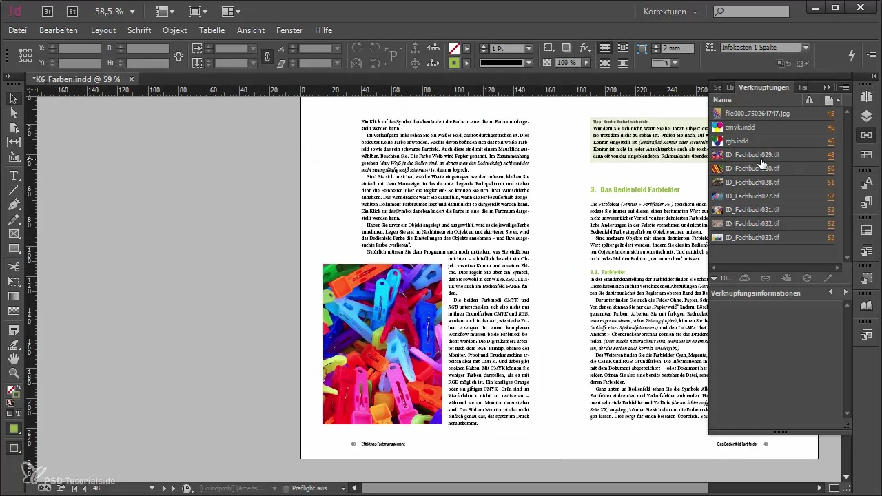 Bilder in Adobe InDesign einfach neu laden Bilder in Adobe InDesign einfach neu laden