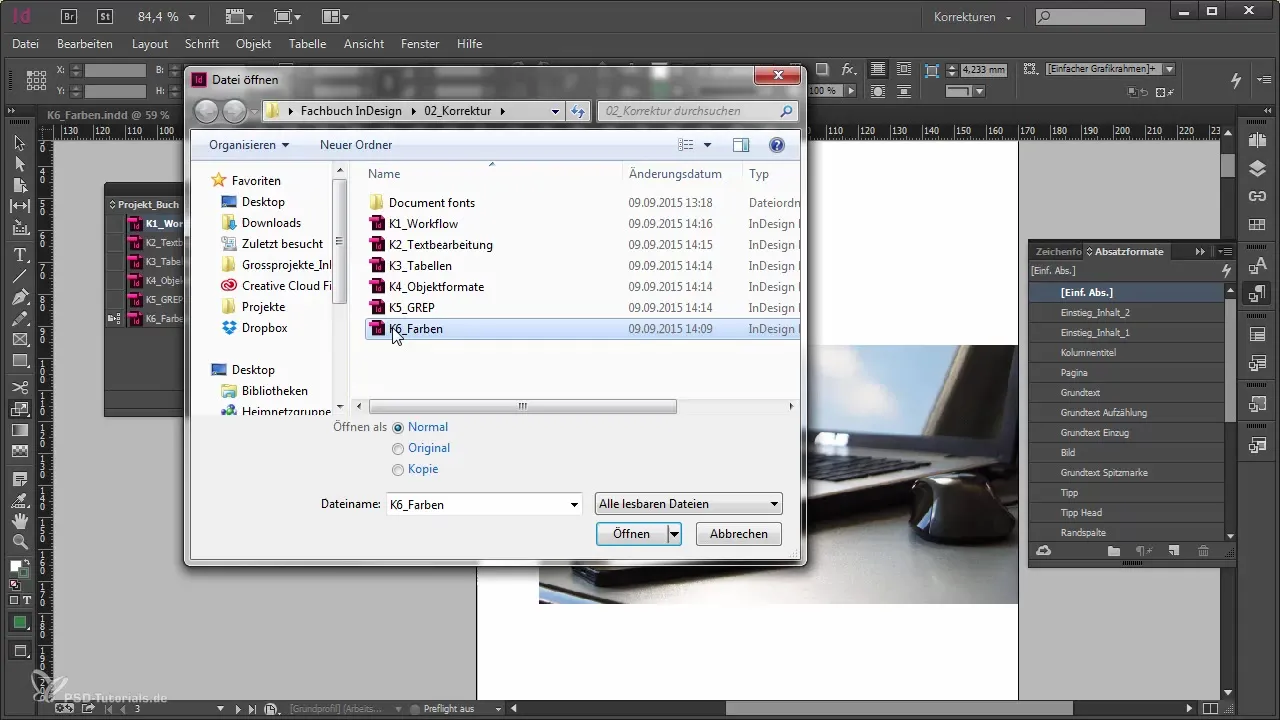 Synchronisation von Dokumenten in InDesign: So geht’s