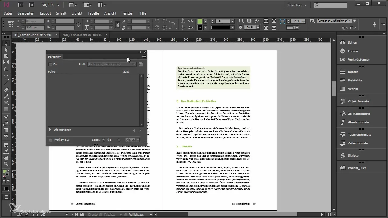 Функція Preflight в InDesign – ефективна перевірка документів