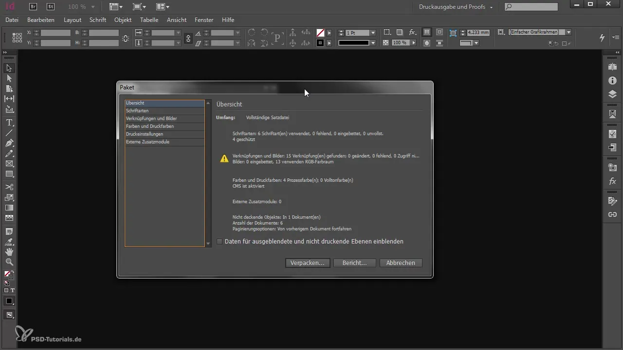 Effizientes Verpacken von InDesign-Daten für Kunden
