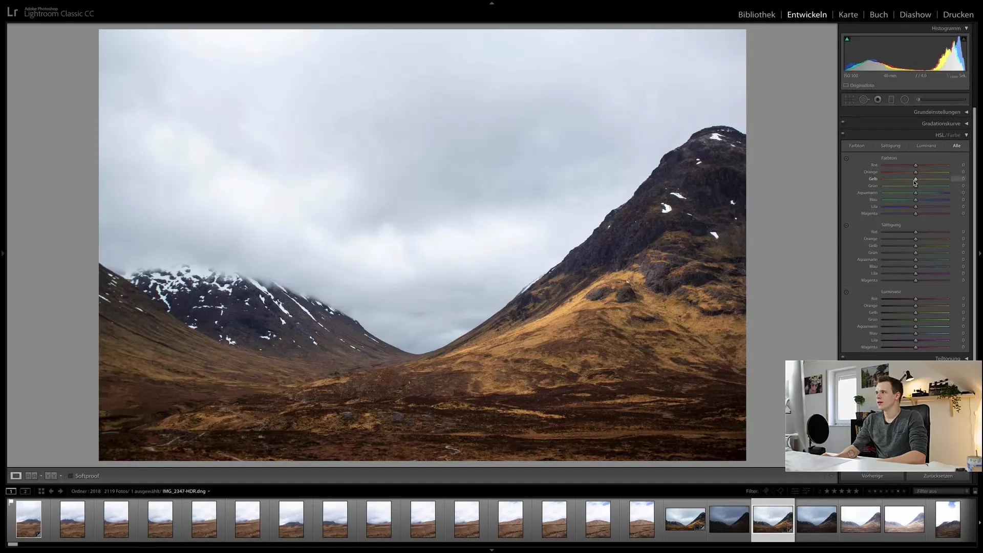 Luce, colore e intensità: Possibilità creative con HSL in Lightroom Classic CC