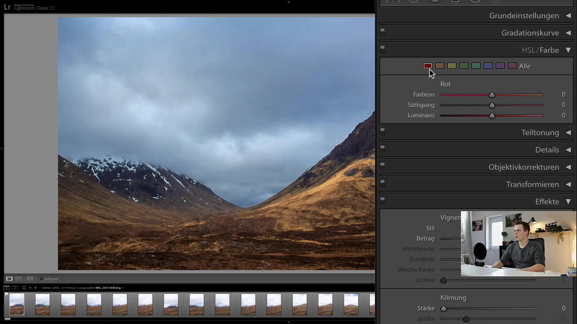 Luce, colore e intensità: Possibilità creative con HSL in Lightroom Classic CC