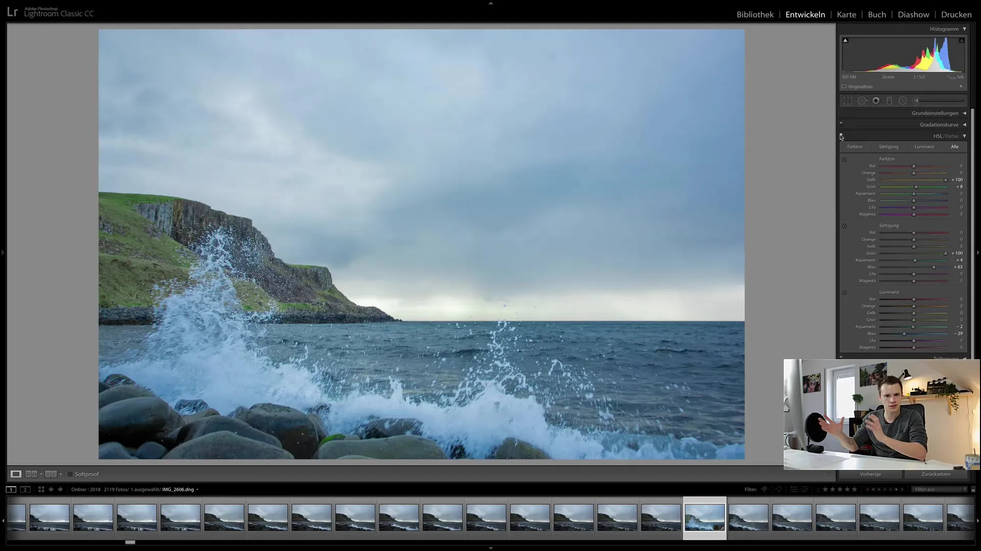 Luce, colore e intensità: possibilità creative con HSL in Lightroom Classic CC