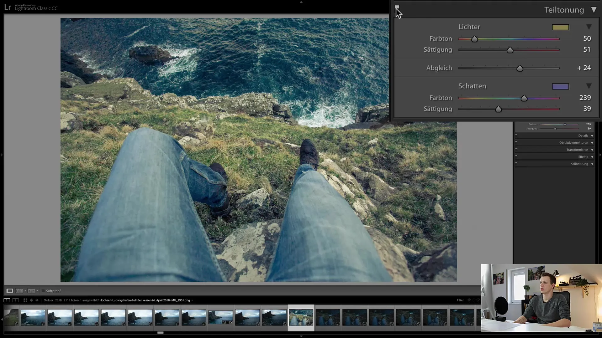 Tonarea în Lightroom Classic CC - Un ghid detaliat pentru ajustarea culorilor