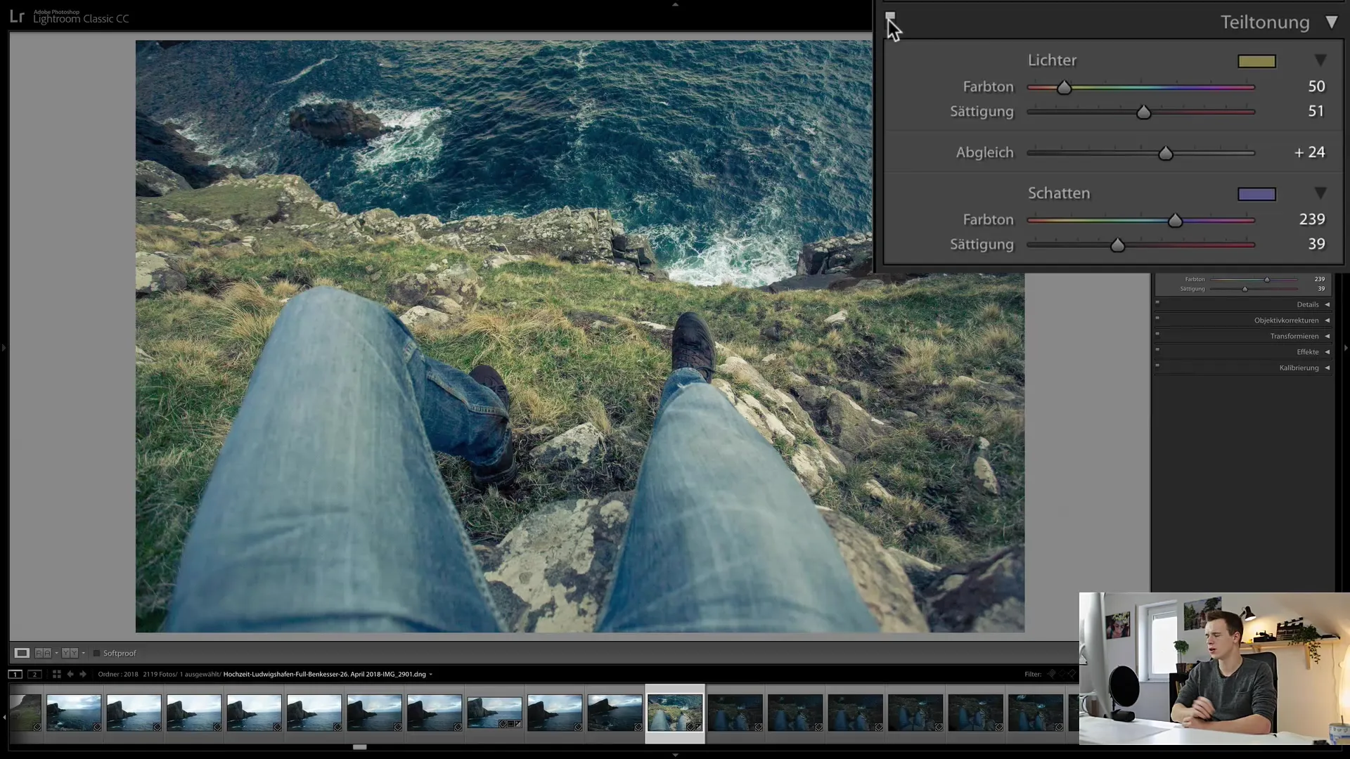 Tonalizarea în Lightroom Classic CC - Un ghid detaliat pentru designul culorilor