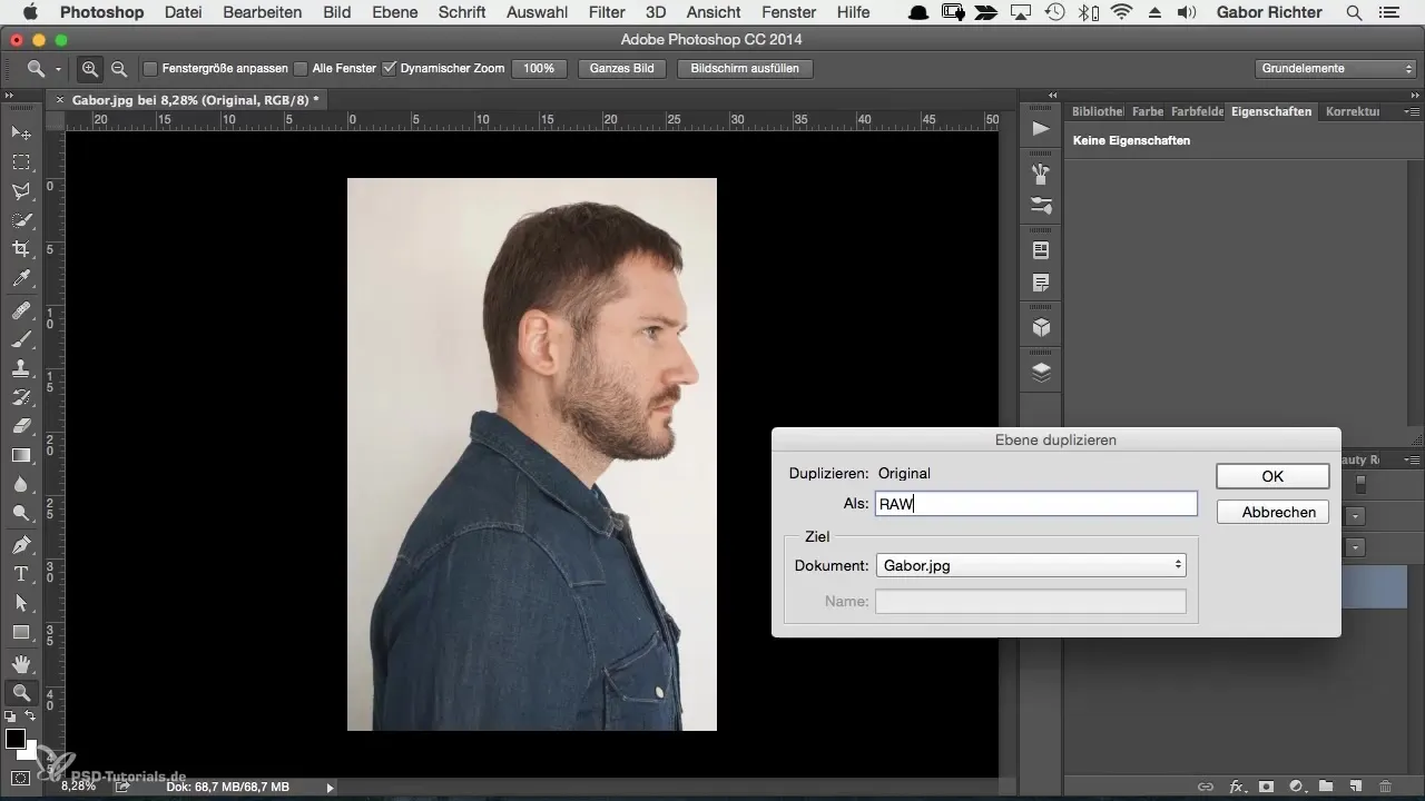 Portret creativ de caracter în Photoshop - dezvoltarea imaginii simplificată