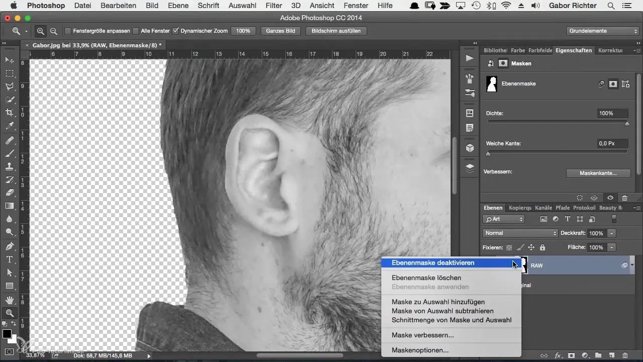 Portret creativ al caracterului: fundal simplu de creat