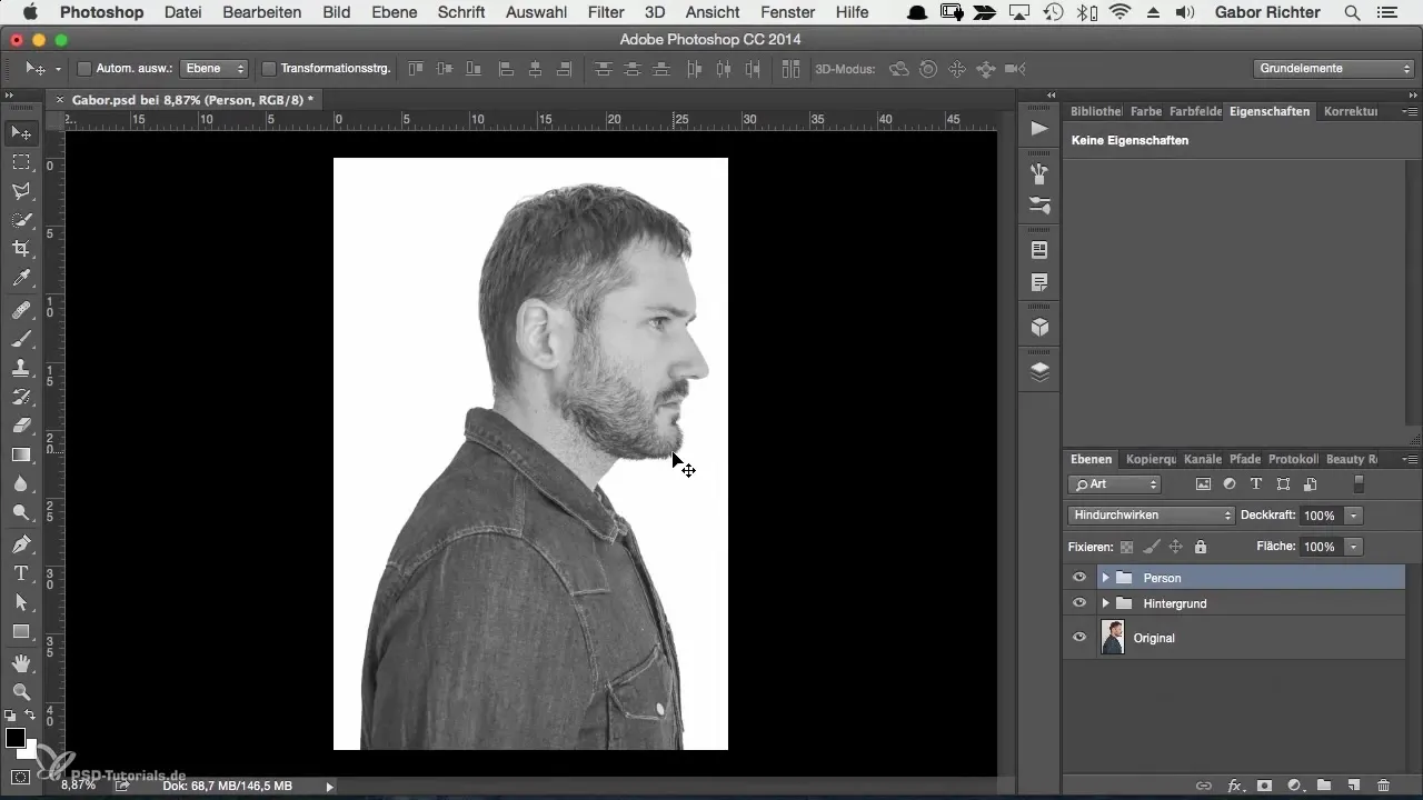 Kreatives Charakterporträt in Photoshop gestalten