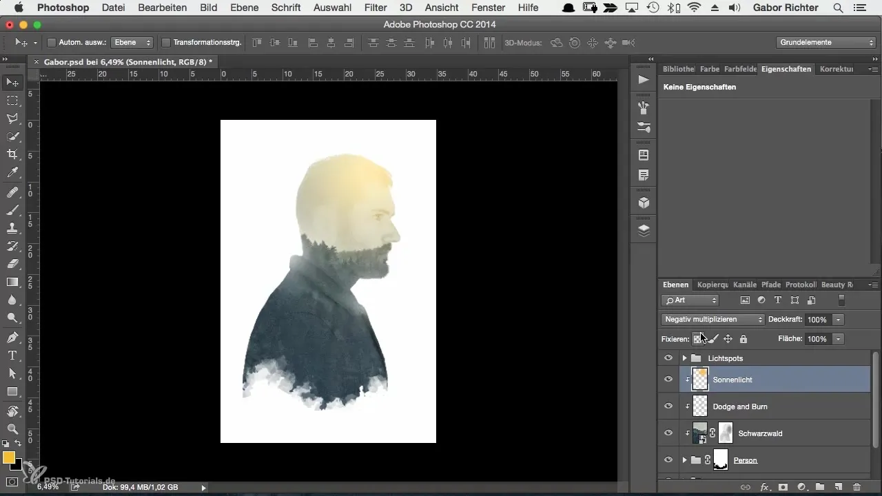 Estado de color creativo en Photoshop para retratos impresionantes