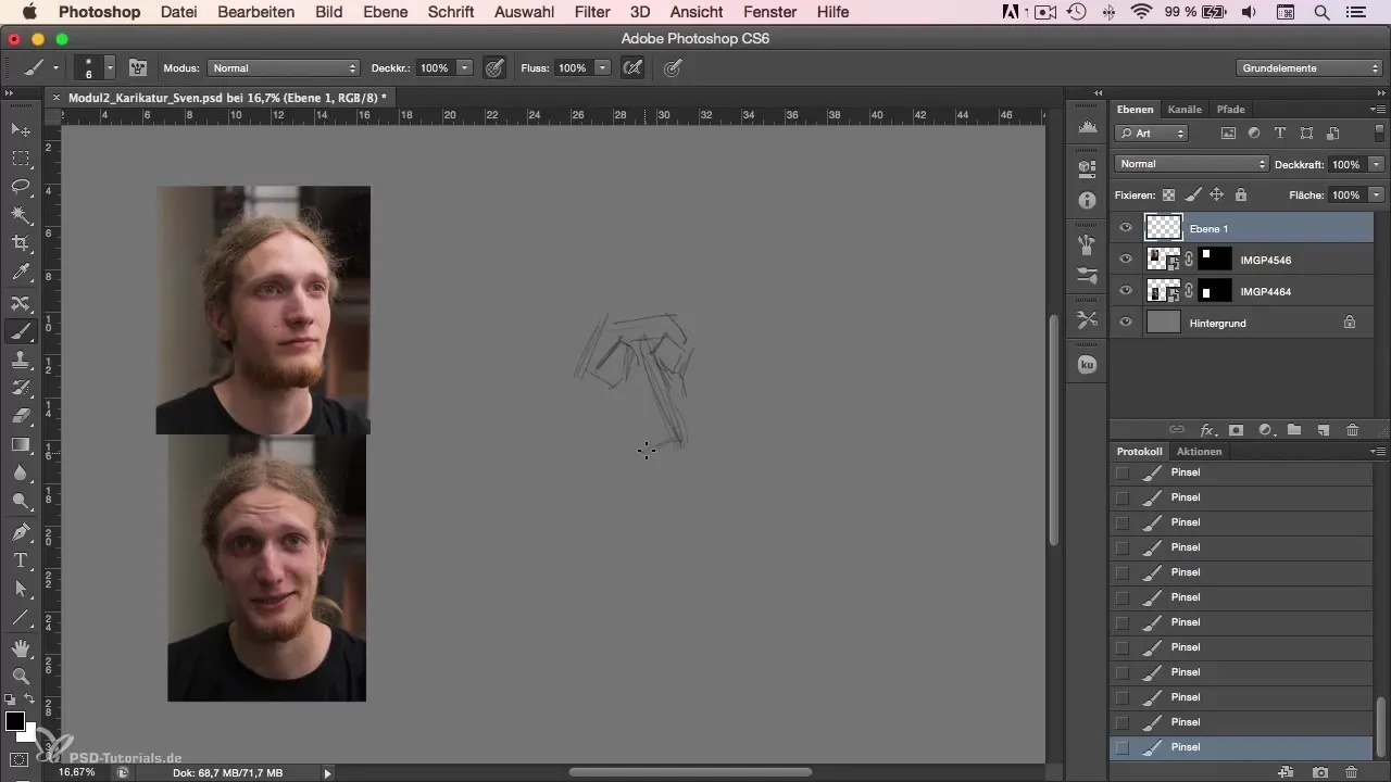 Desenarea unei caricaturi în Photoshop – Ghid pas cu pas pentru reprezentarea personajelor
