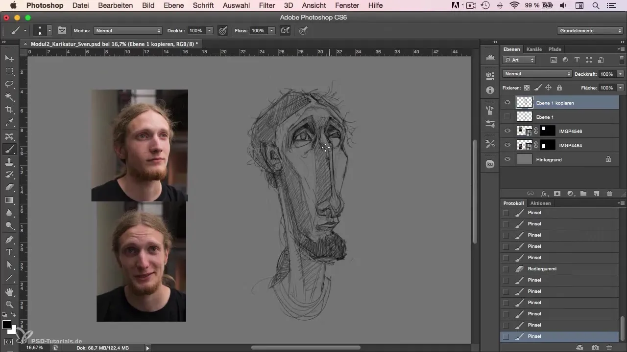 Desenarea unei caricaturi în Photoshop – Ghid pas cu pas pentru reprezentarea personajelor